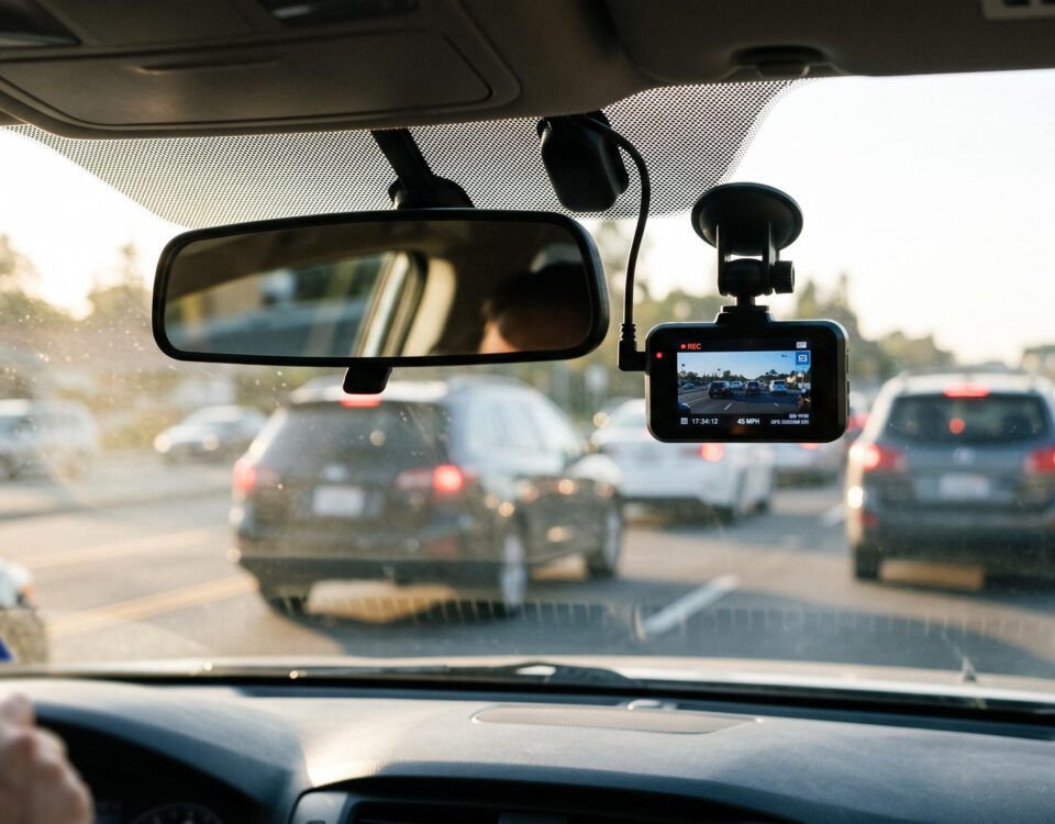 dashcam footage in car accident claims